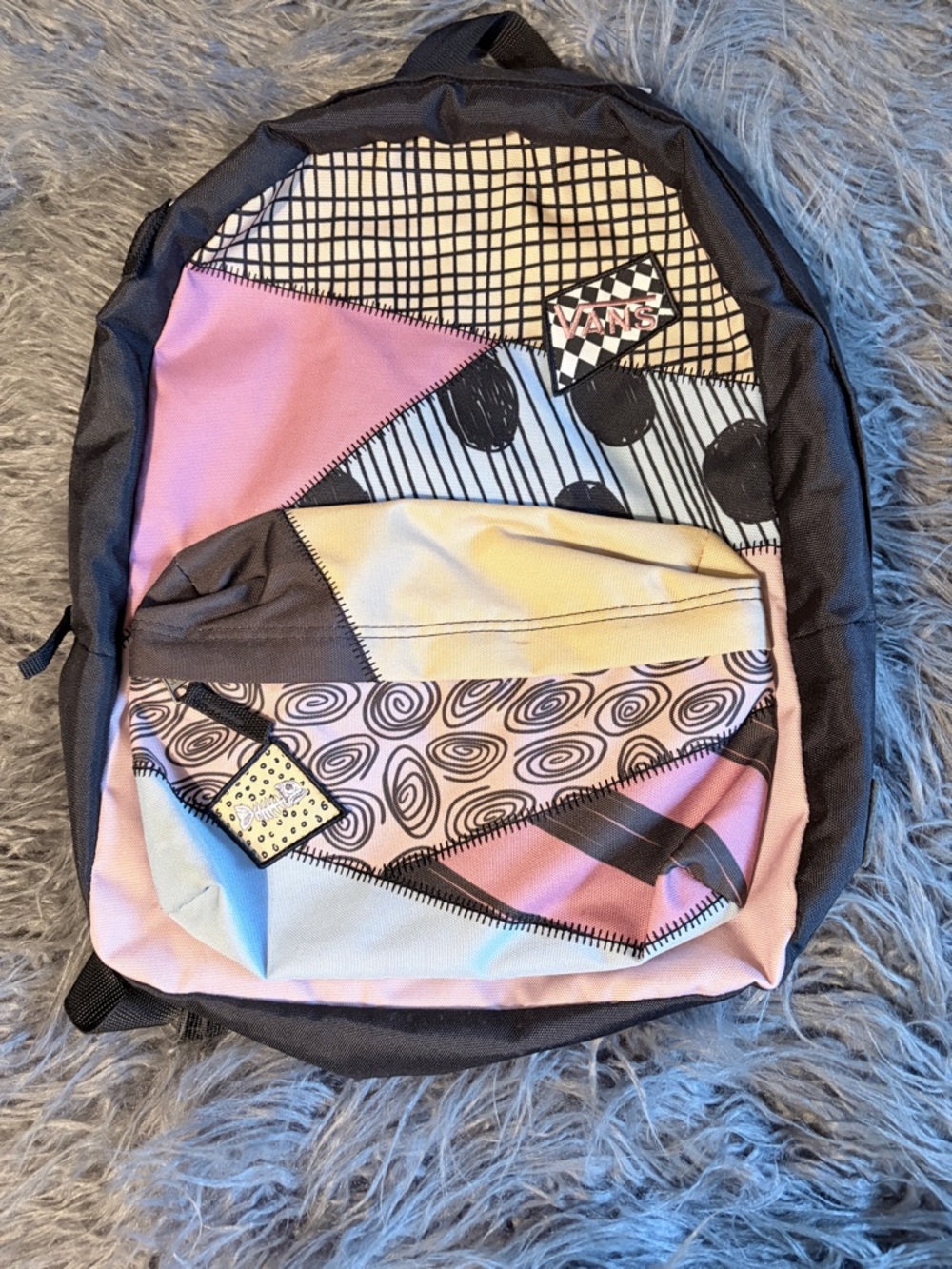 Vans Nightmare Before Christmas Sally Patchwork Book bag